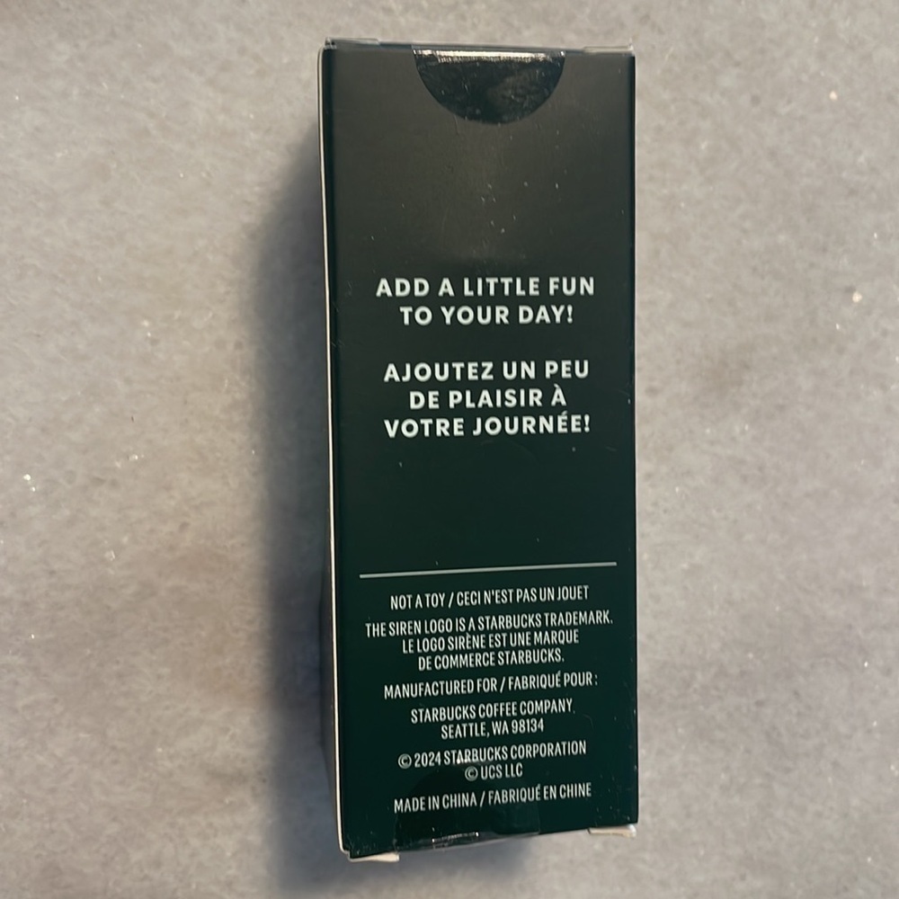 Starbucks wicked keychain emerald Green cold cup ornament new size small - Picture 4 of 5